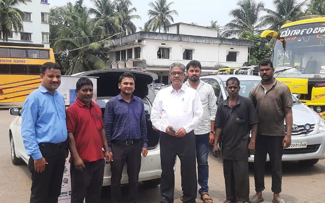 Van Campaign conducted by Maroor Agencies for Knorr Bremse Brake fluid and liners