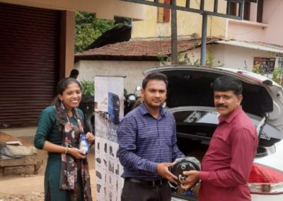 Van Campaign conducted by Maroor Agencies for Knorr Bremse Brake fluid and liners.